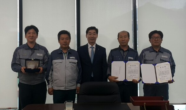 16년 우수모범사원 3분기제안자주관리 시상1